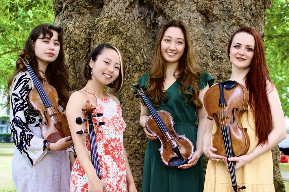 SALOME STRING QUARTET sponsored by the Tunnell Trust SALOME STRING QUARTET sponsored by the Tunnell Trust